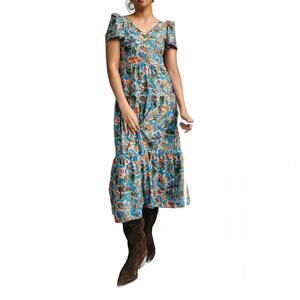 NEW SMITH & QUINN the agatha dress in antique petals
